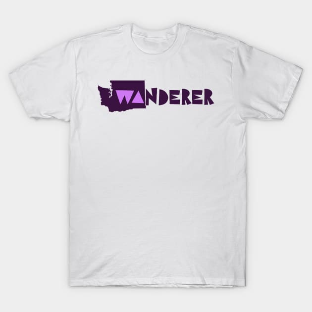 Washington Wanderer T-Shirt by happysquatch